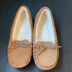 Genuine Suede Moccasins